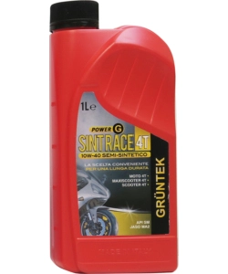 Olio sint race 4t 1l lubrificante semi-sintetico moto e scooter